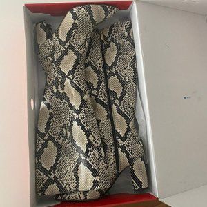 Guess Snakeskin Boots